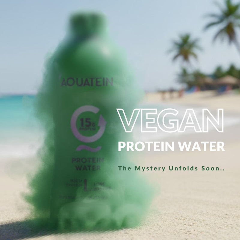 Aquatein Vegan Protein Water with Electrolytes | 15g Plant Protein | Pack of 6 | Clean Hydration + Recovery | Pre-Order Now